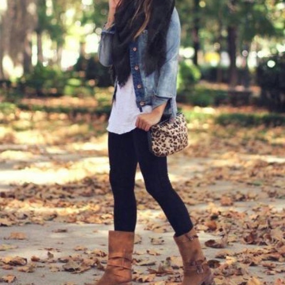 Last 1!New Cozy High Waist Leggings Fleece Lining - Picture 5 of 7